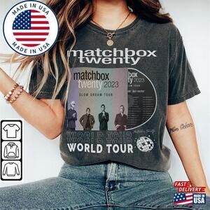 Matchbox Twenty Music Shirt 90S Y2K   Summer  Tour Tickets Album Tee